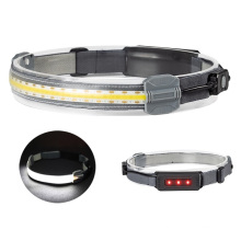 350 Lumen Waterproof 10W COB Head Light Led Headlights USB Rechargeable LED Headlamp for camping hiking